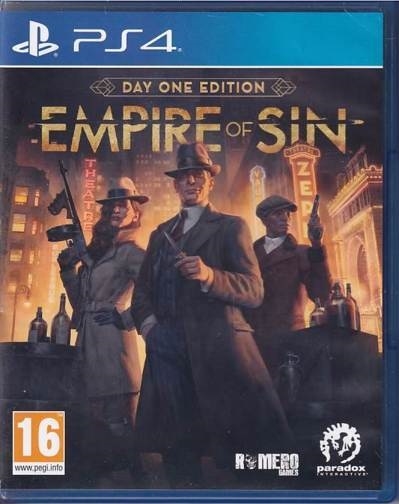Empire of Sin - Day one edition  - PS4 (A Grade) (Genbrug)
